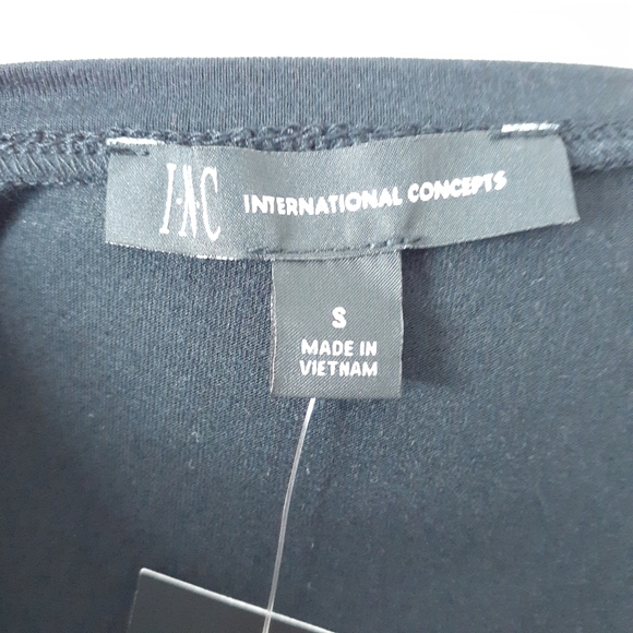 INC Soft Long Sleeved Top S Round Bottom Hi Lo Hem 880 - Picture 4 of 7